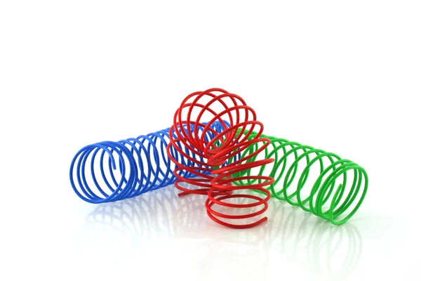 Colore filo spirale — Foto Stock