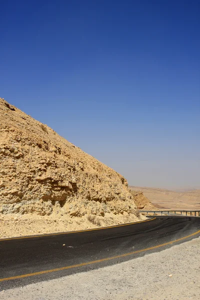 Silnice v poušti — Stock fotografie