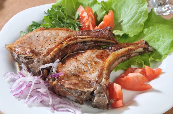 ızgara domuz pirzola