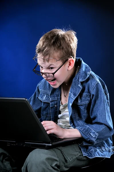 stock image Mad Young Gamer