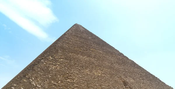 Piramide e sfinge — Foto Stock