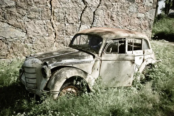 Stará auta — Stock fotografie
