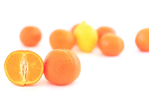 stock image Orange on white