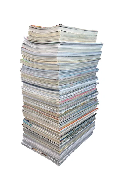 Big stack magazinok — Stock Fotó