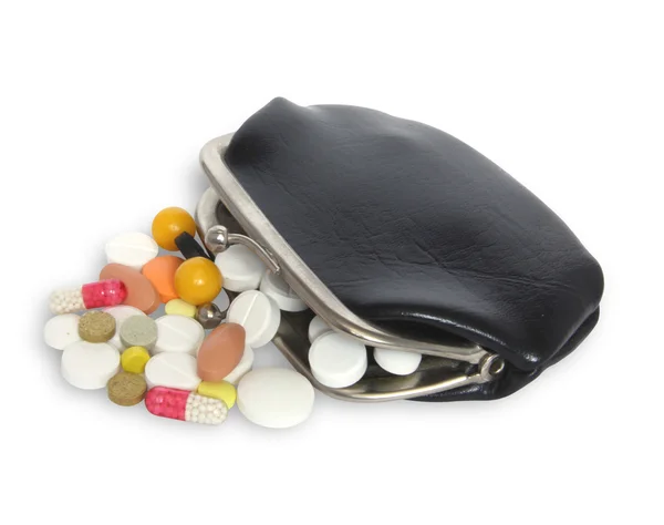 Wallet and tablet — Stock Photo, Image