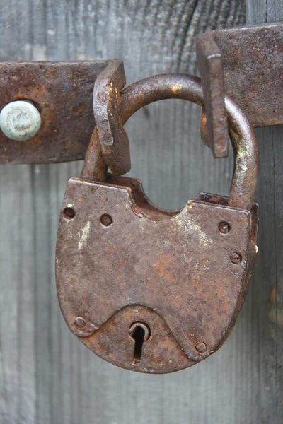 Stock image Rusty and old lock