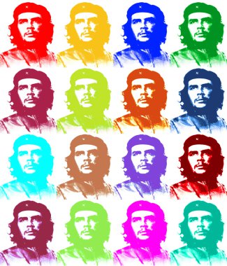 Ernesto Che Guevara illustration 4 x 4