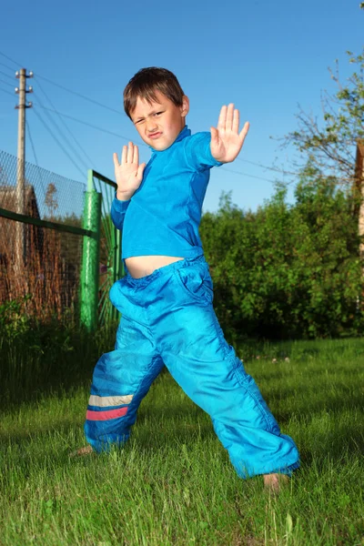 Karate Kid — Zdjęcie stockowe