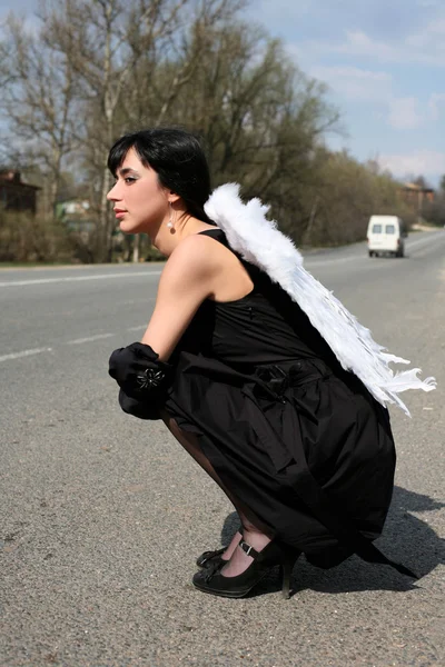 Angel al aire libre — Foto de Stock