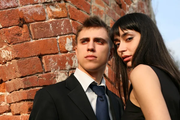 Young lovely couple — Stock Photo, Image