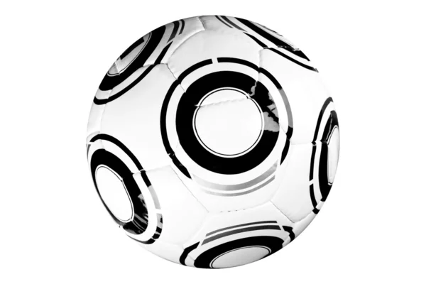 Современный футбольный мяч — стоковое фото
