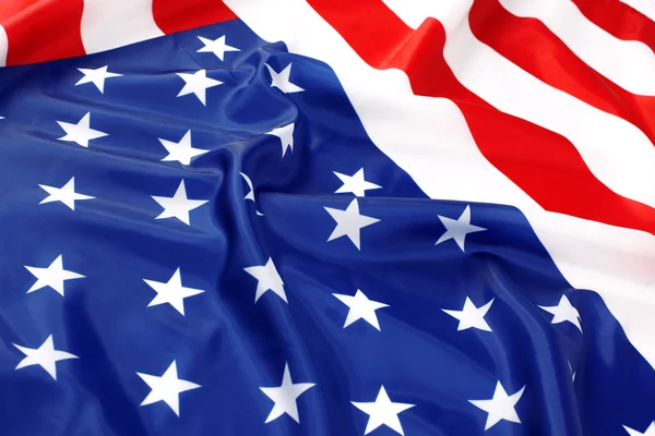 Χτύπημα σημαία ΗΠΑ με κύμα — Φωτογραφία Αρχείου