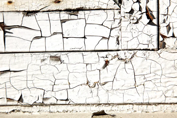 Staré barvou peeling od stěny — Stock fotografie