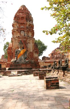 Buda, ayutthaya kalıntıları anıtları