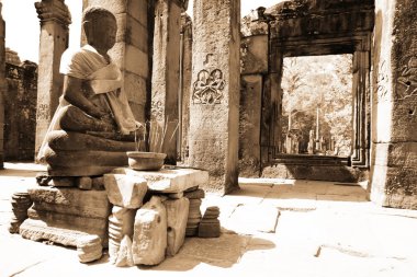 Buda angkor Kamboçya yılında