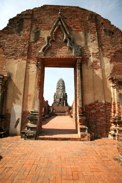 Ruinerna av ayutthaya — Stockfoto