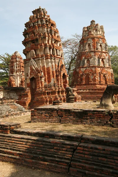 Ruínas de ayutthaya — Fotografia de Stock