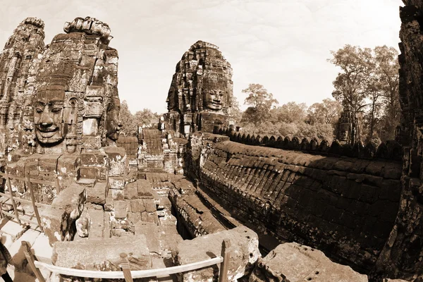 바이욘 사원은 앙코르 톰, 캄보디아 — 스톡 사진