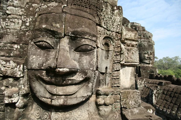 Байон храму в Тома, Камбоджі Ангкор — стокове фото
