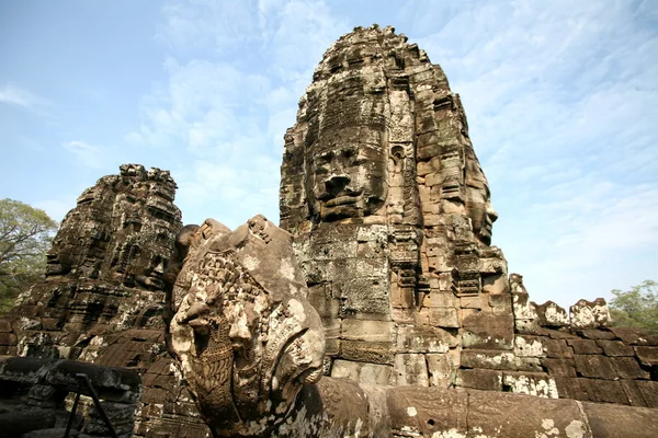 Templo de Bayon en Angkor Thom, Camboya —  Fotos de Stock