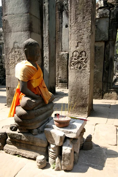 Budda w angkor, Kambodża — Zdjęcie stockowe