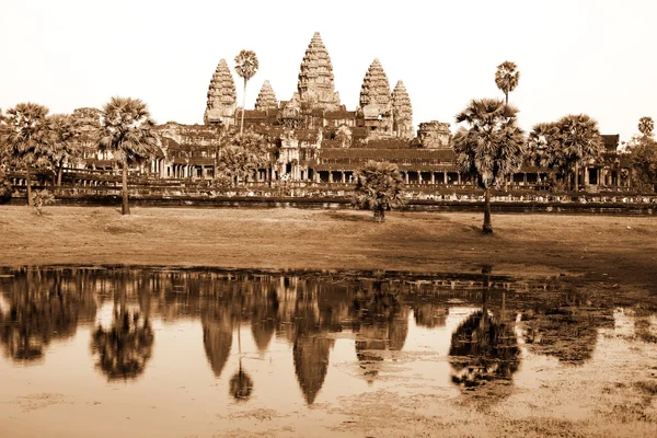 Templo de Angkor Wat, Siem Reap — Fotografia de Stock