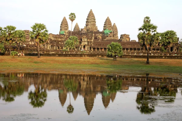 Tempel van Angkor wat, Siem oogst — Stockfoto