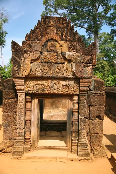 Templo srei banteay — Fotografia de Stock