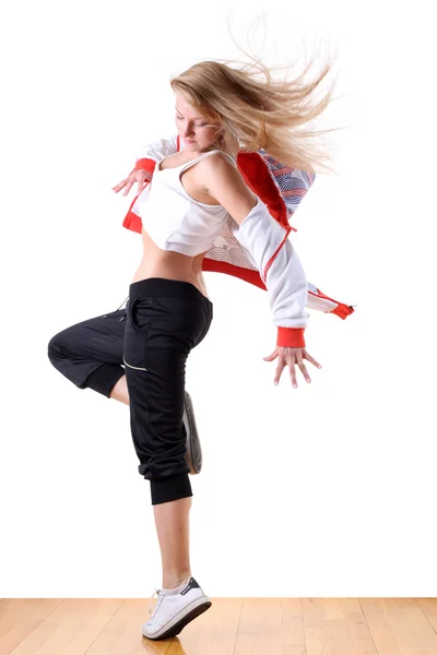 Kadın modern bale dans balo — Stok fotoğraf