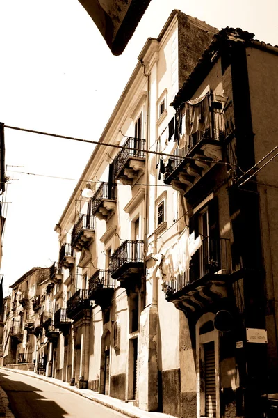 Stare Włochy, Sycylia, miasta ragusa — Zdjęcie stockowe