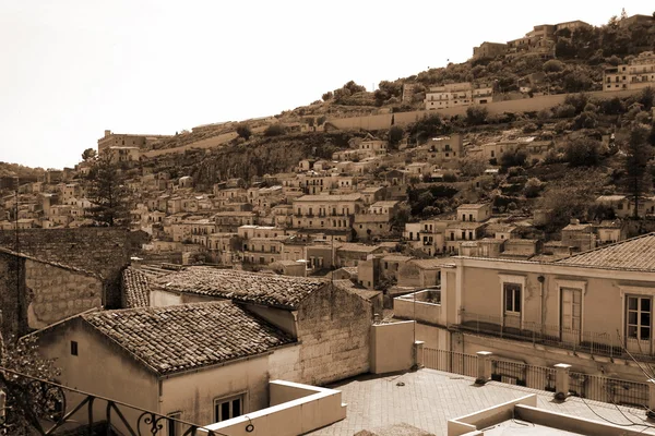 Stare Miasto modica Włochy, Sycylia, — Zdjęcie stockowe