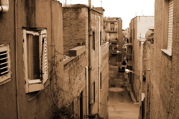 Eski İtalya, Sicilya, ribera şehir — Stok fotoğraf