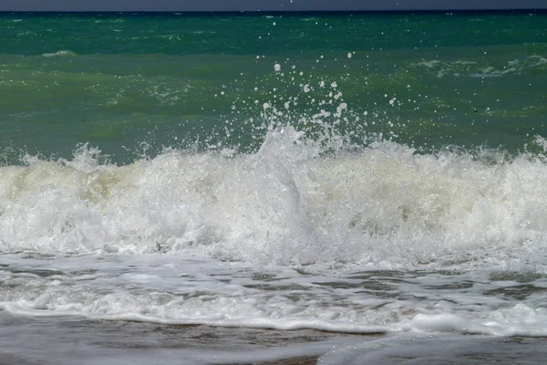 Cena de ondas do mar — Fotografia de Stock
