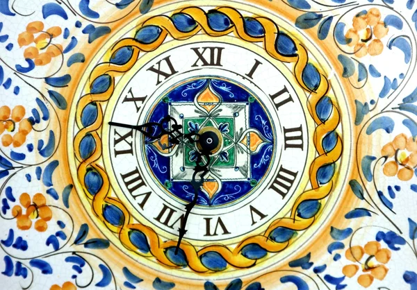 Altes Zifferblatt der Oldtimer-Uhr — Stockfoto
