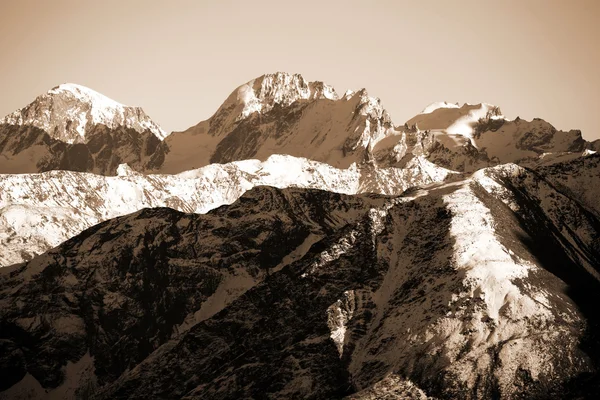 Zona montanhosa de Elbrus — Fotografia de Stock