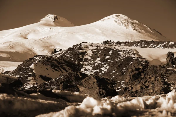 Montagna Elbrus — Foto Stock