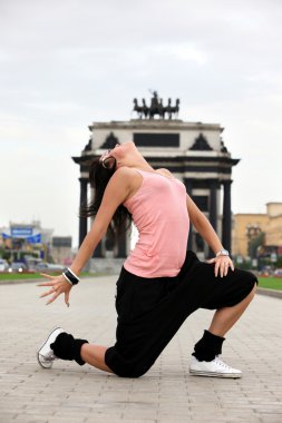 kadın modern bale dansçısı City