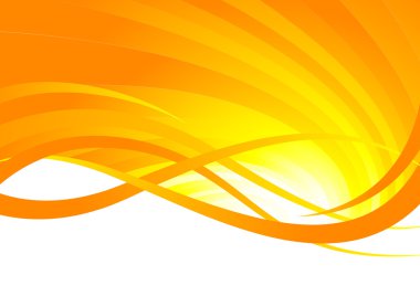 Vector abstract orange background clipart