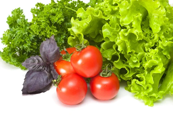 stock image Tomatoes with salad