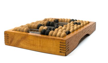 eski ahşap abacus.