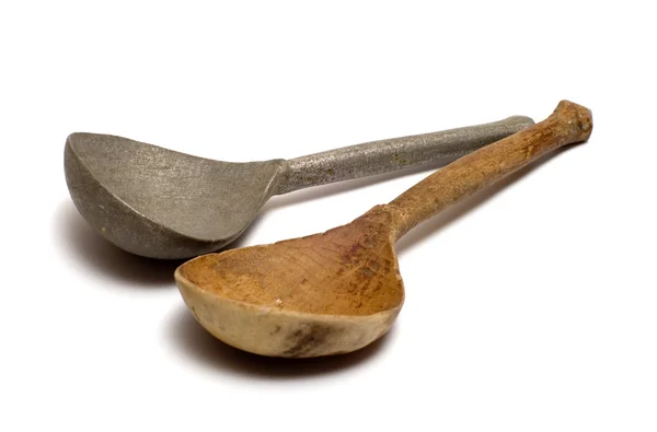 Antique spoons. — Stock Photo, Image