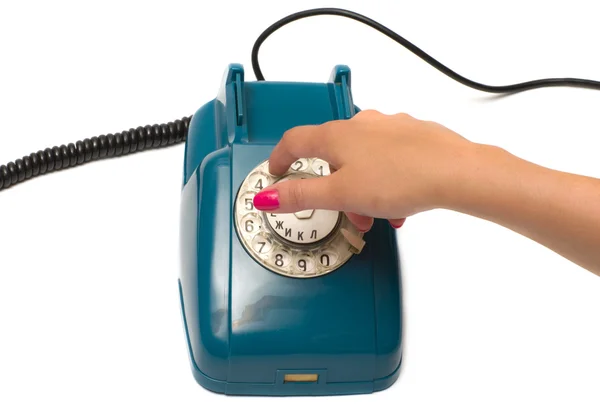 Eski telefon. — Stok fotoğraf