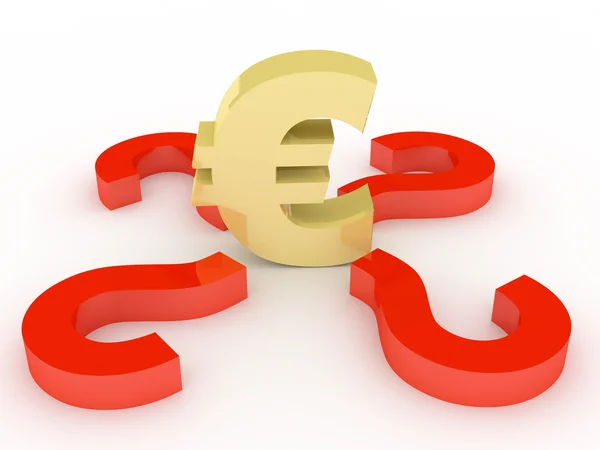 Eurosymbool — Stockfoto