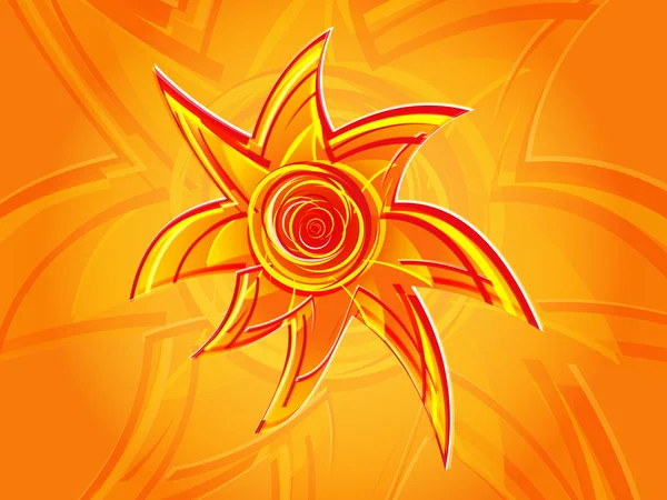Abstract sun 2 — Stock Photo, Image