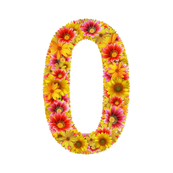 Flowers number zero — Stock Photo, Image