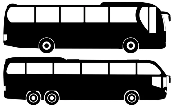 Bus vector set — Stockvector