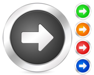 Computer icon arrow right clipart