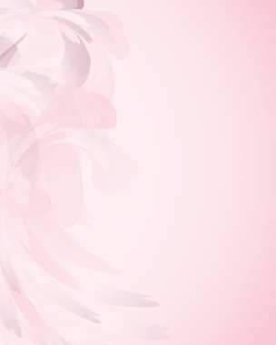 Abstract flowers background clipart