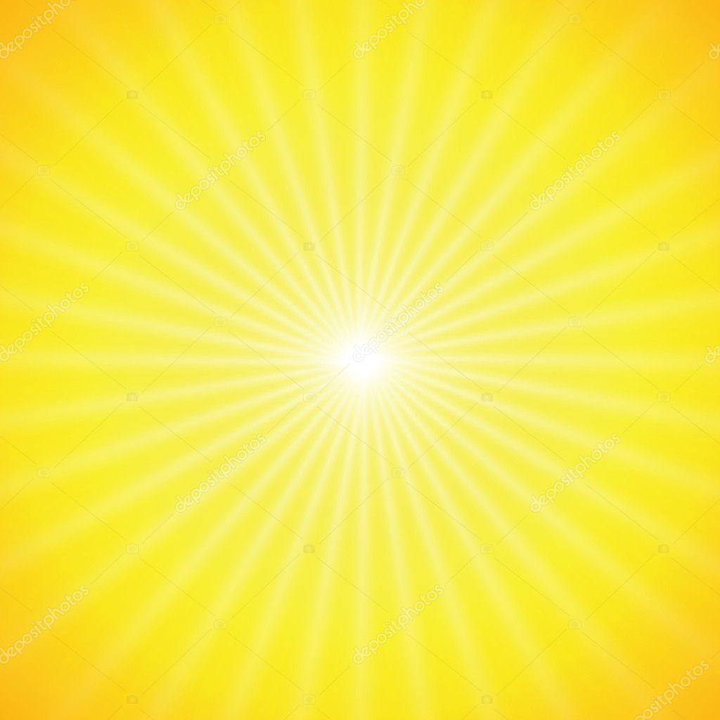 Vector sun on yellow background Stock Vector Image by ©SSylenko #3387859