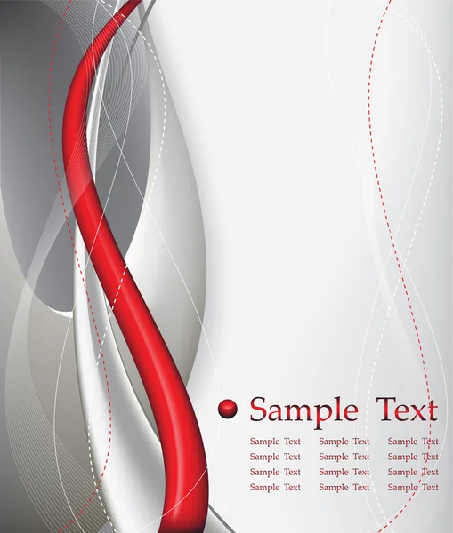 Kırmızı teknik arka plan kompozisyonu — Stok Vektör